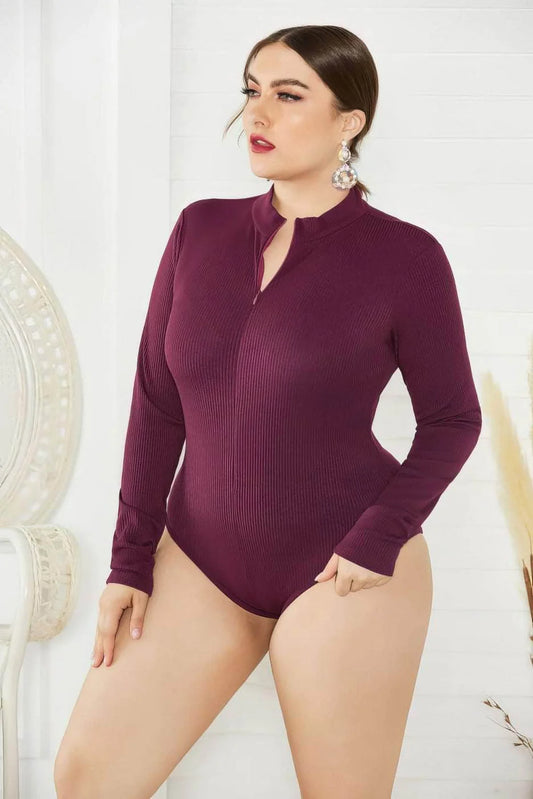 Plus Size Solid Color One