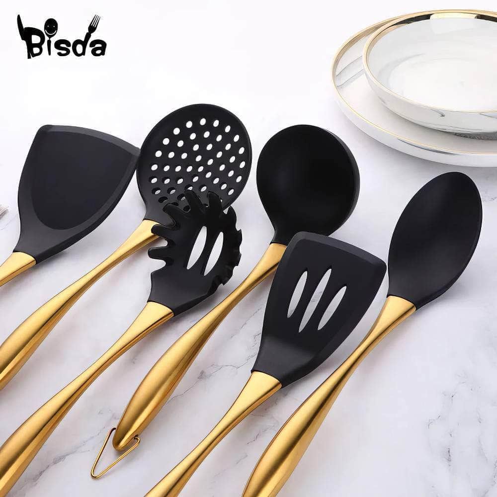 1-7PCS/Set Silicone Cooking Tool Set