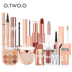 10/11 Pcs Makeup Set: Mascara, Waterproof Eyebrow Gel, Pencil Eyeliner, Face Concealer, Matte Lipstick, Blush, Eyeshadow Palette 11 pcs makeup set