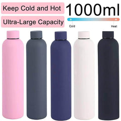 1000ML Double-Wall Stainless Steel Leak-Proof Thermal Vacuum Flask