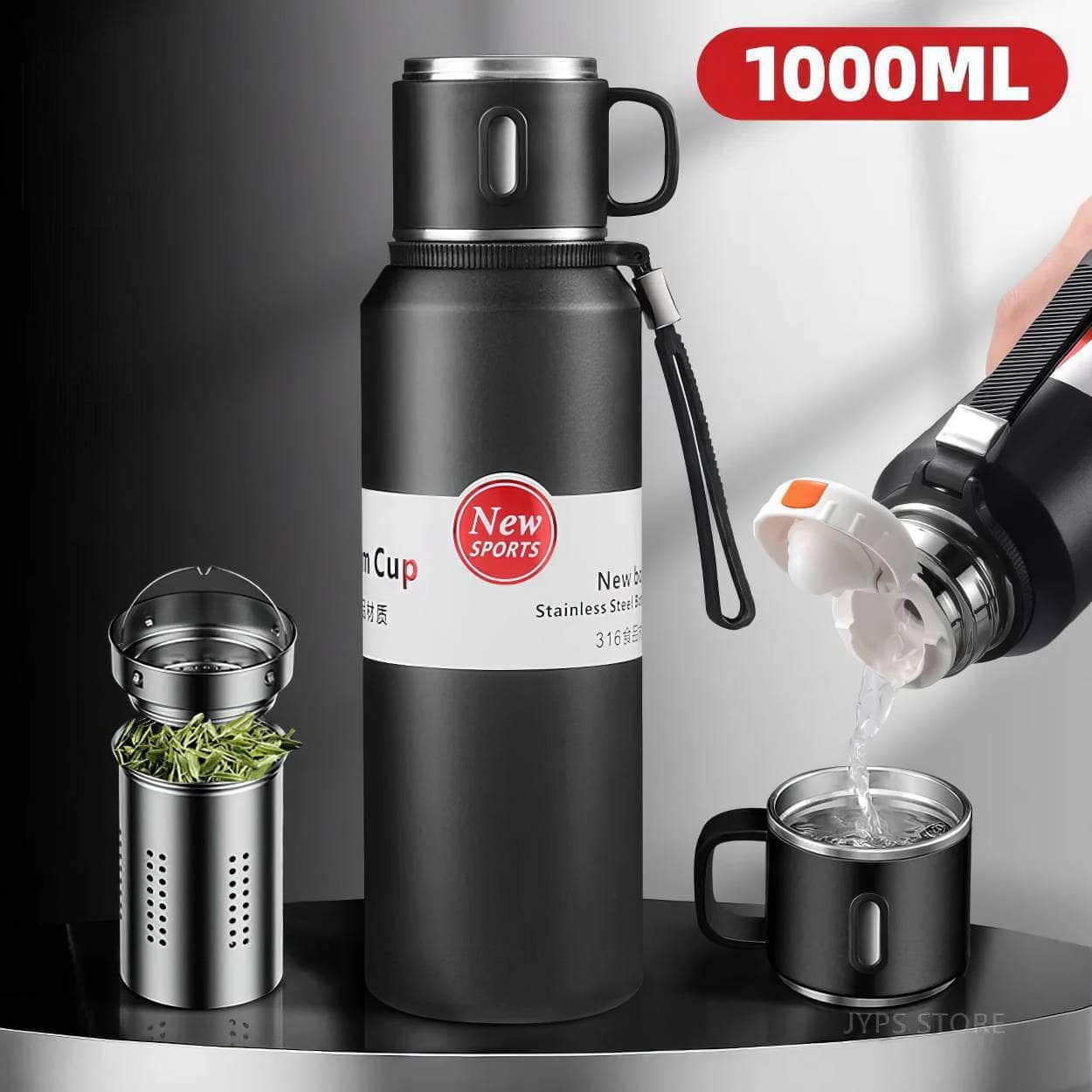 1000ML Stainless Steel Thermos Bottle
