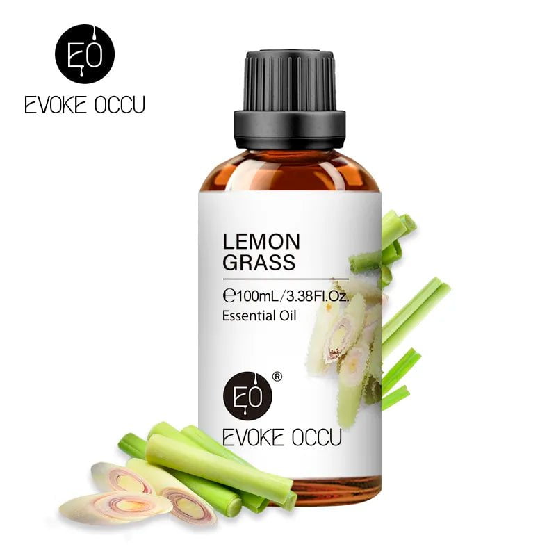 100ml Essential Oils for Diffuser and Humidifier: Vanilla, Eucalyptus, Jasmine, Rose, Lavender, Rosemary, Peppermint, Tea Tree Lemongrass / 100ml / CHINA