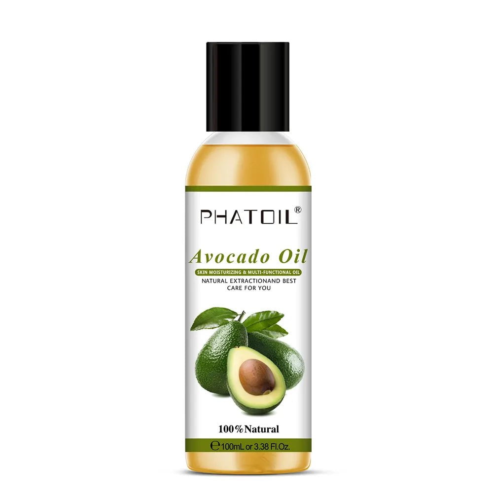 100ml Pure Natural Essential Oils Diffuser: Skin Care with Rose, Orange, Lemon, Lavender, Rose Geranium, Chamomile, Avocado Aroma Oil Avocado / 100ml / United States
