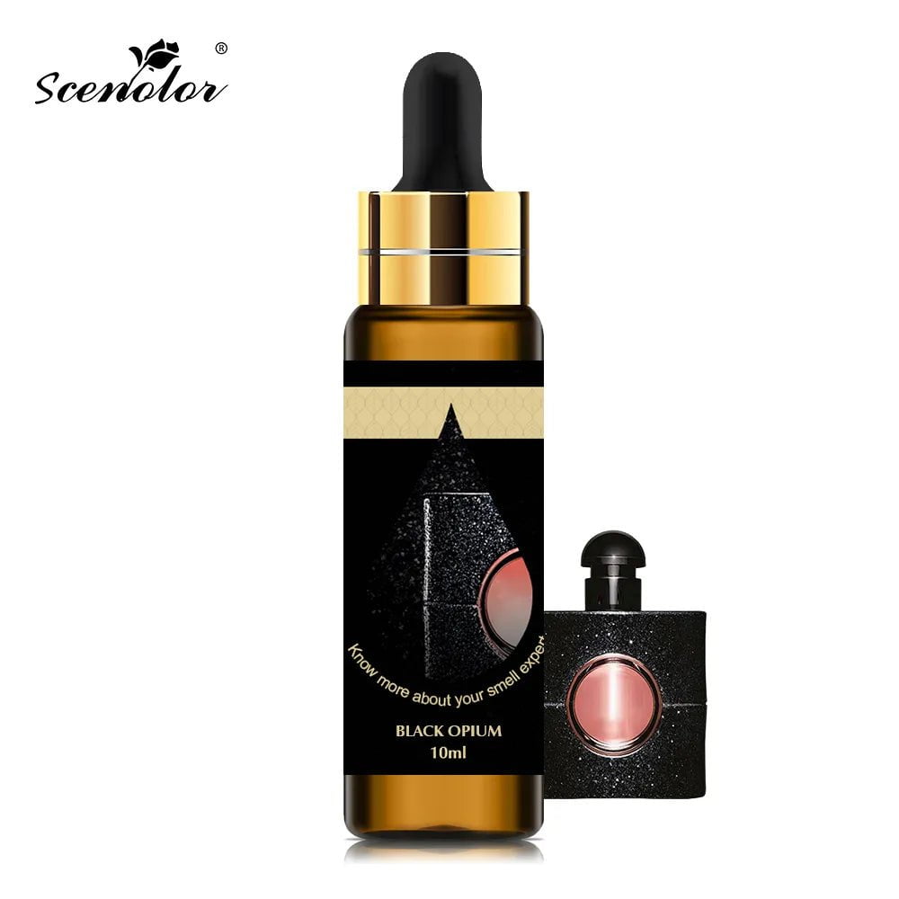 10ml Pure Fruit Essential Oil: Flower Aroma Fragrance for Candle Making - Lavender, Passion, Musk, Coconut, Original Perfumes for Men Black Opium