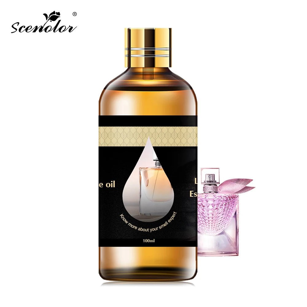 10ml Pure Fruit Essential Oil: Flower Aroma Fragrance for Candle Making - Lavender, Passion, Musk, Coconut, Original Perfumes for Men La Vie Est 100ml
