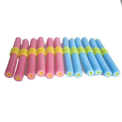 12pcs Soft Hair Foam Curler Makers