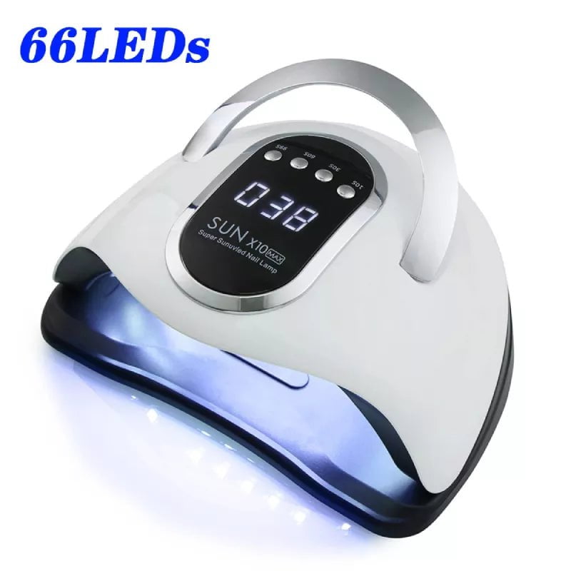 168W 42LEDs Nail Drying Lamp for Manicure 280W 66LEDS-X10 / us
