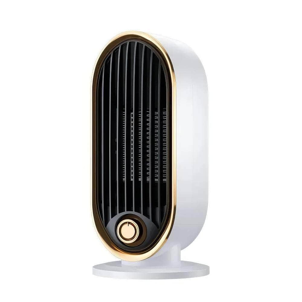 2-in-1 Portable PTC Ceramic Fan Heater EU-White