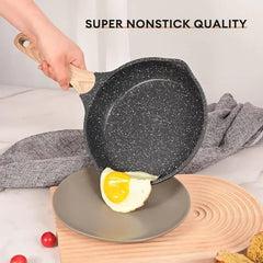 23pcs Nonstick Cookware Set: Healthy Induction Cooking, Gray Granite Finish United States