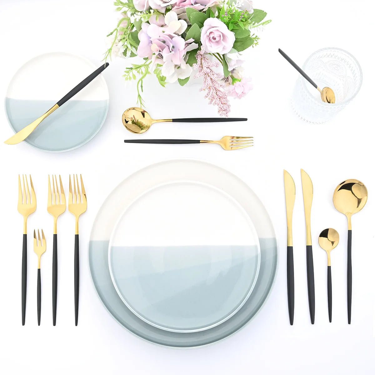 24Pcs Stainless Steel Cutlery Set