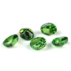 3 Set Emerald Oval Cut Lab Grown Diamond Gemstone