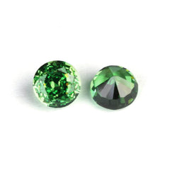 3 Set Emerald Round Cut Lab Grown Diamond Gemstone