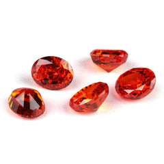 3 Set Ruby Oval Cut Lab Grown Diamond Gemstone 3*5mm / Ruby / Oval