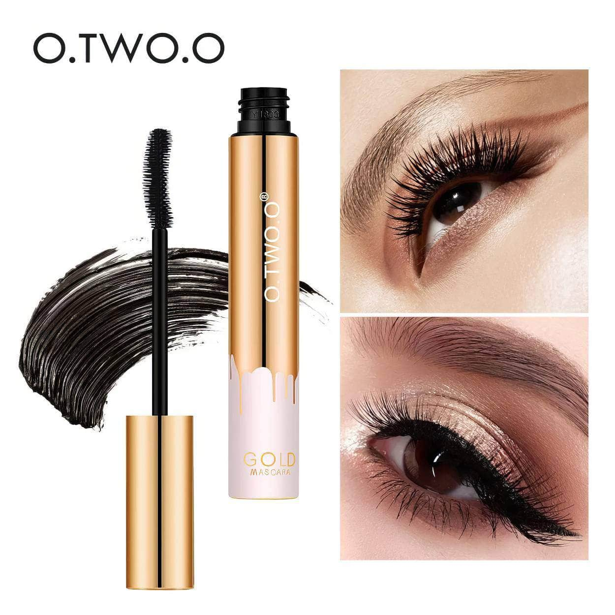 3D Fiber Lashes Mascara: Thick, Lengthening, Long Black Lash, Eyelash Extension - Pro Eye Makeup, Eye-Cosmetics 9981