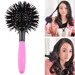 3D Round Hair Brushes Comb