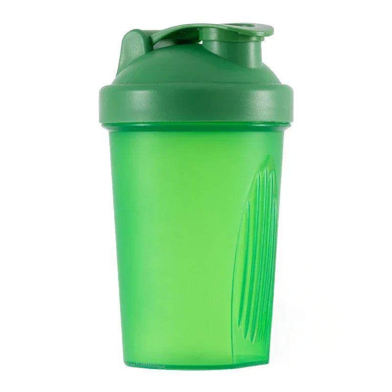 400ML Blender Shaker Bottle: BPA-Free Plastic with Stainless Ball for Leakproof Protein Shakes, Ideal for Workout, Gym green / 400ml