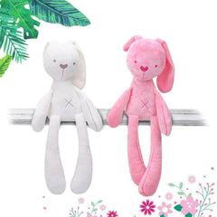 42CM Cute Rabbit Doll - Soft Plush Toy for Babies, Ideal for Appeasing Sleep in Cribs