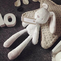 42CM Cute Rabbit Doll - Soft Plush Toy for Babies, Ideal for Appeasing Sleep in Cribs