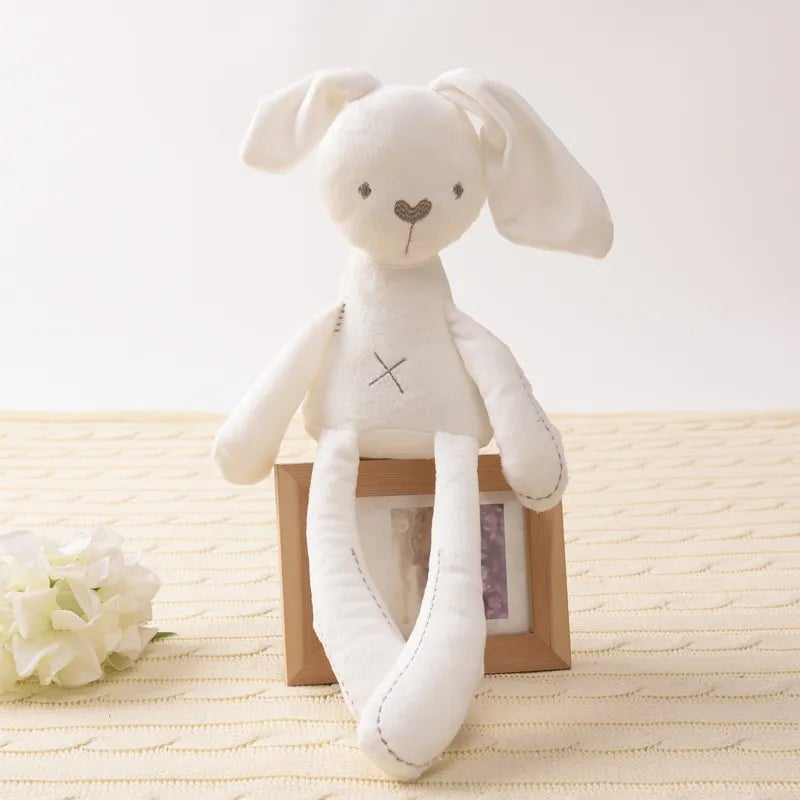 42CM Cute Rabbit Doll - Soft Plush Toy for Babies, Ideal for Appeasing Sleep in Cribs White Rabbit / 42CM