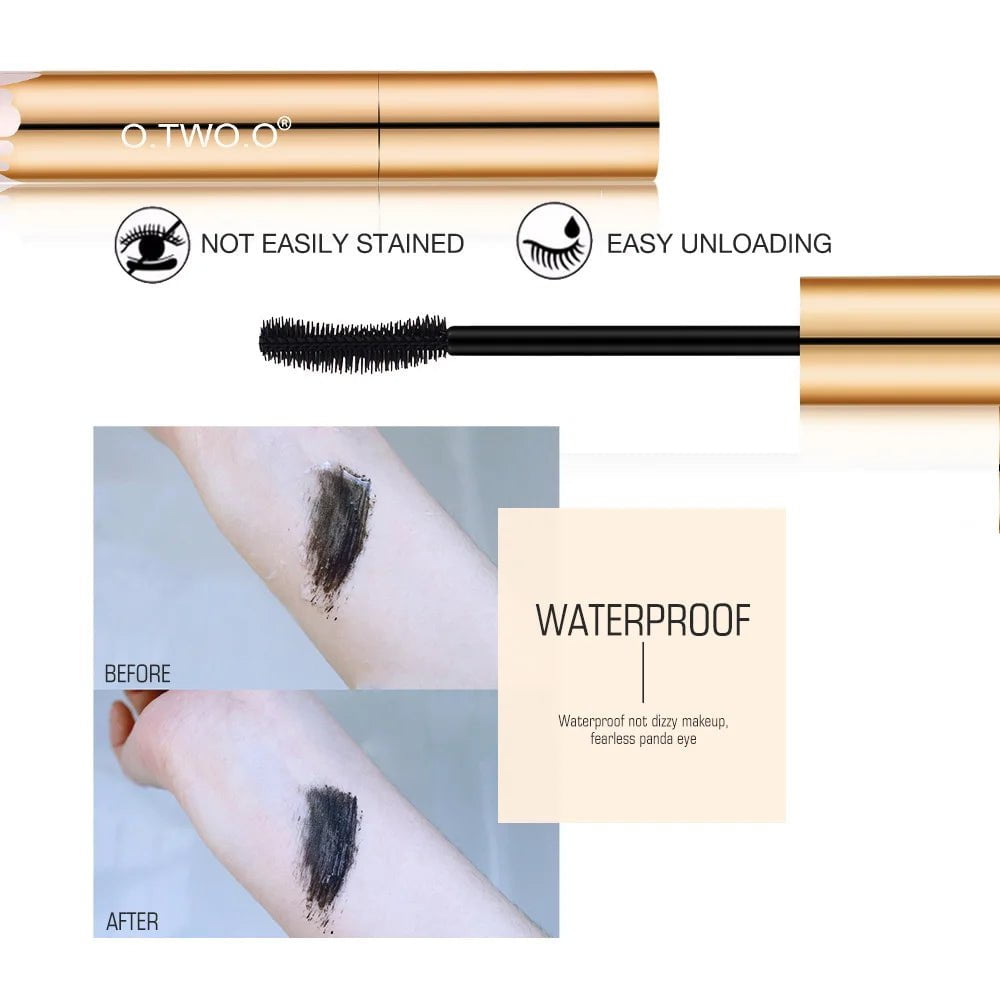 4D Fiber Lash Mascara: Lengthening, Curving Brush, Waterproof, Long Lasting - Eyes Makeup, Facil Cosmetics Mascara9981 / China