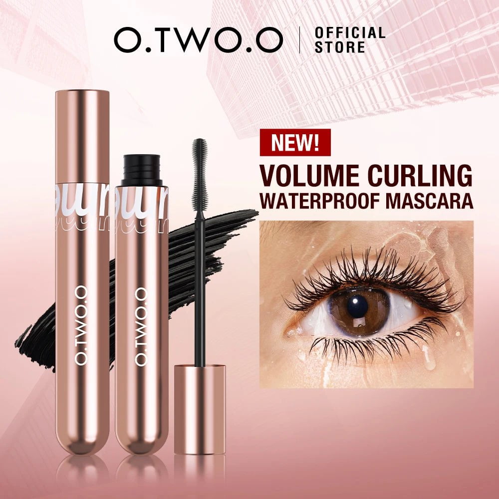 4D Mascara: Black, Lengthening Volume, Silky Eyelash Extension, Smudge-proof Curling - 36-Hour Waterproof Eye Cosmetic SET A / CHINA