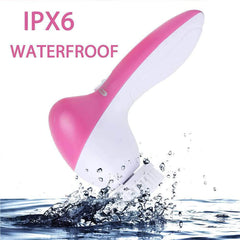 5-in-1 Silicone Cleanser: Deep Pore Cleansing, Facial Massage, Skincare, Waterproof Makeup Brush Pink