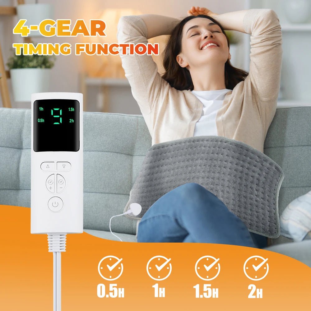 58x29CM Electric Heating Blanket - Heated Mat for Bed and Sofa, Warm Winter Thermal Blanket, Home Use