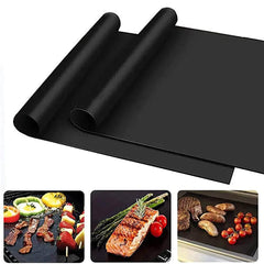 60*40cm Non-Stick BBQ Grill Mat - Baking Mat for Barbecue Tool, Cooking Grilling Sheet with Heat Resistance 60cm x 40cm