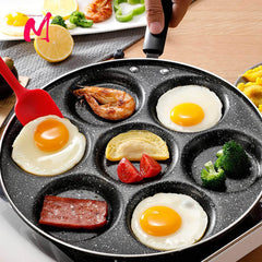 7-Cup Non-Stick Pancake & Egg Frying Pan for Breakfast Cooking