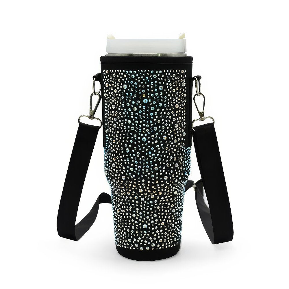 Adjustable Shoulder Strap Bag for 40oz Tumbler Water Bottle Holder