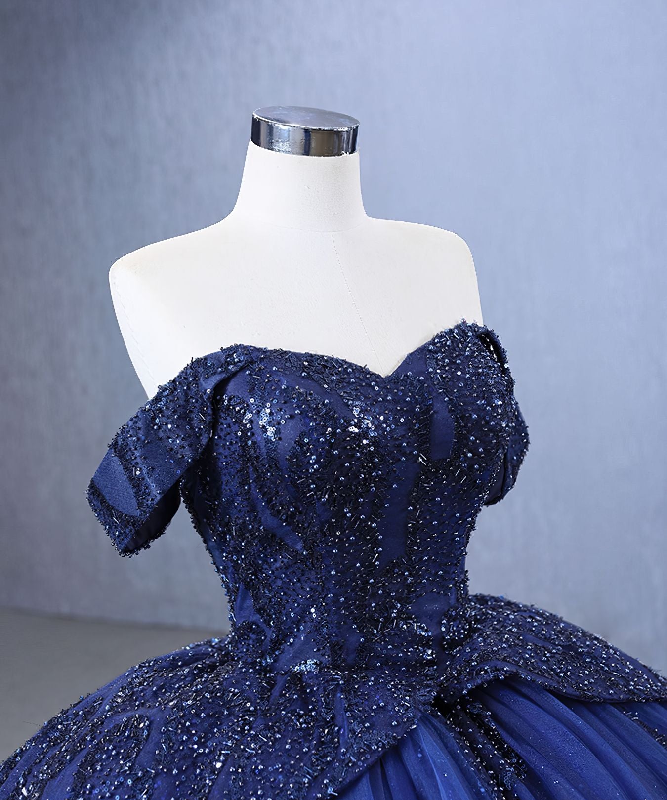 Bead Accented Vintage Retro Cinderella Ball Dress - P7L1Q