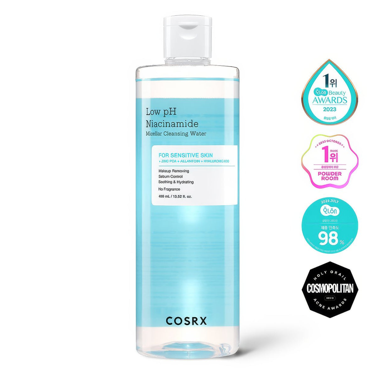 COSRX Low pH Niacinamide Micellar Cleansing Water