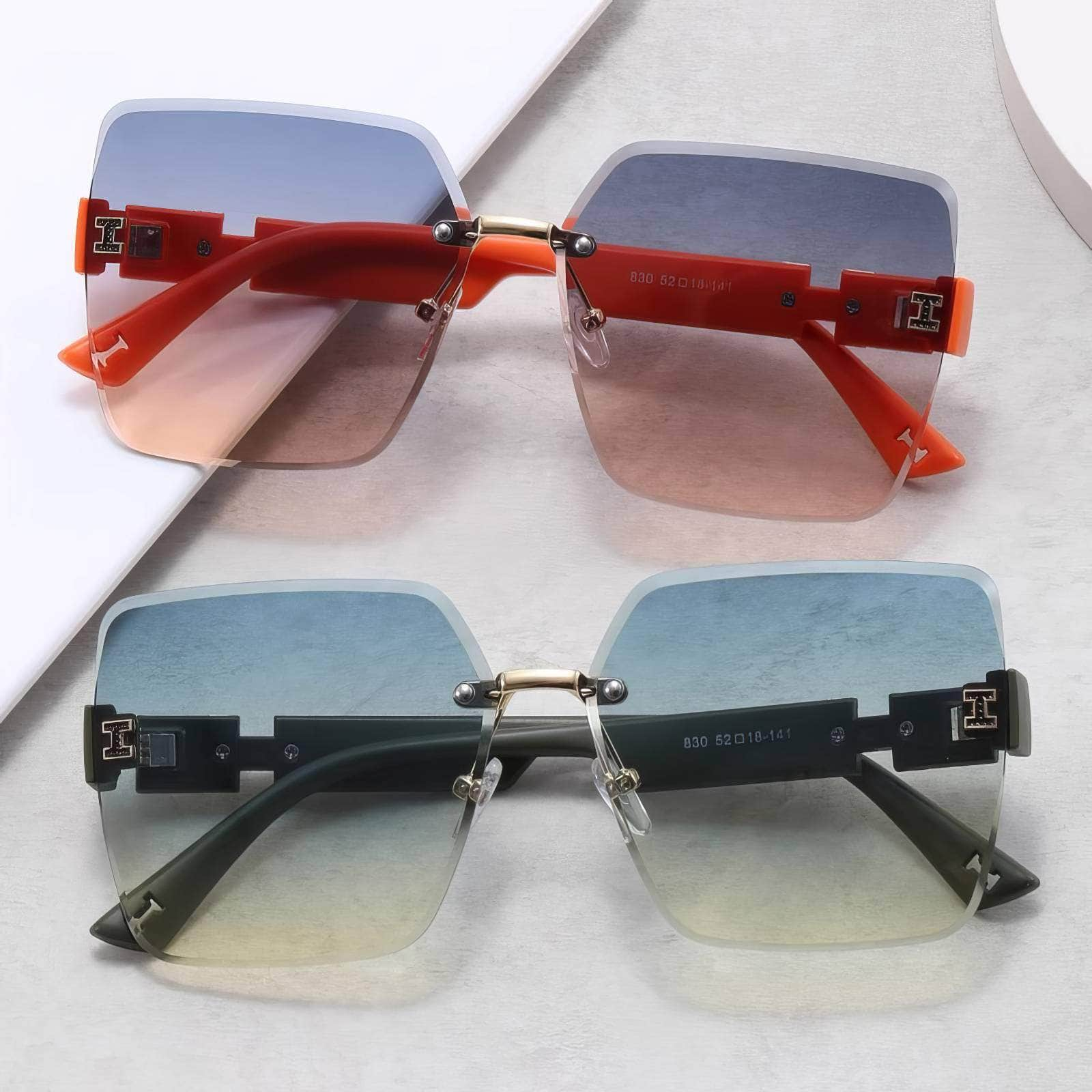 Classic Oversize Square Sunglasses