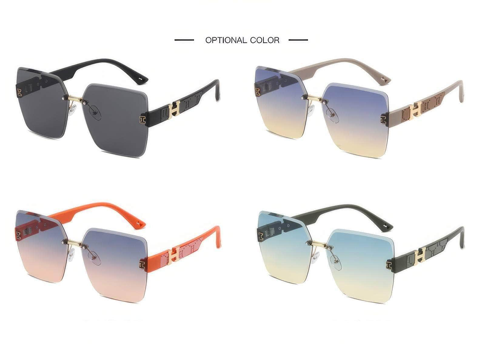 Classic Oversize Square Sunglasses