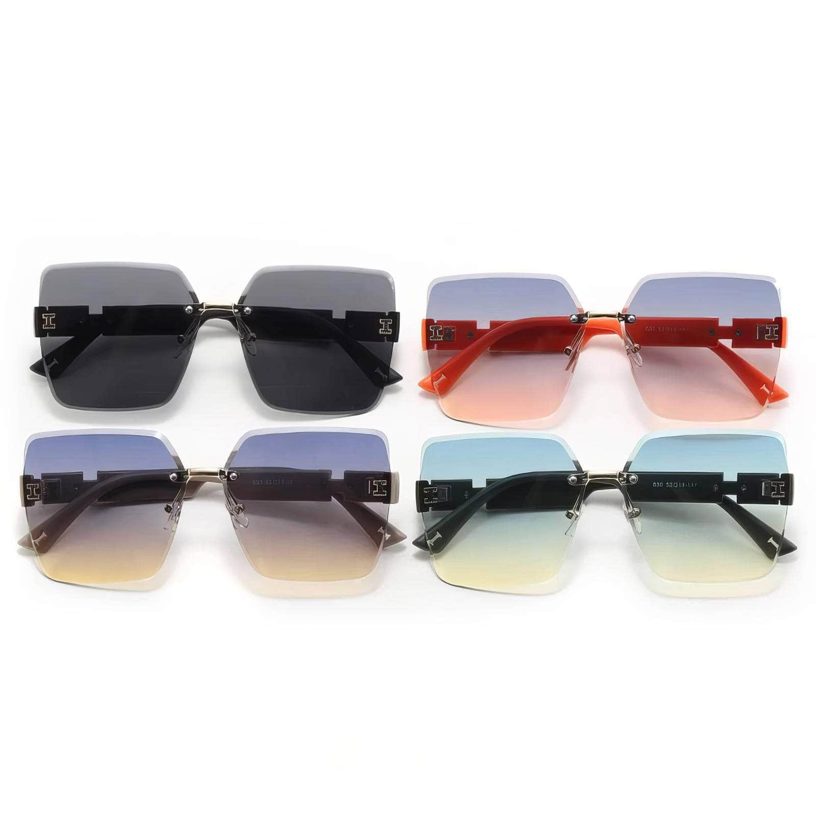 Classic Oversize Square Sunglasses