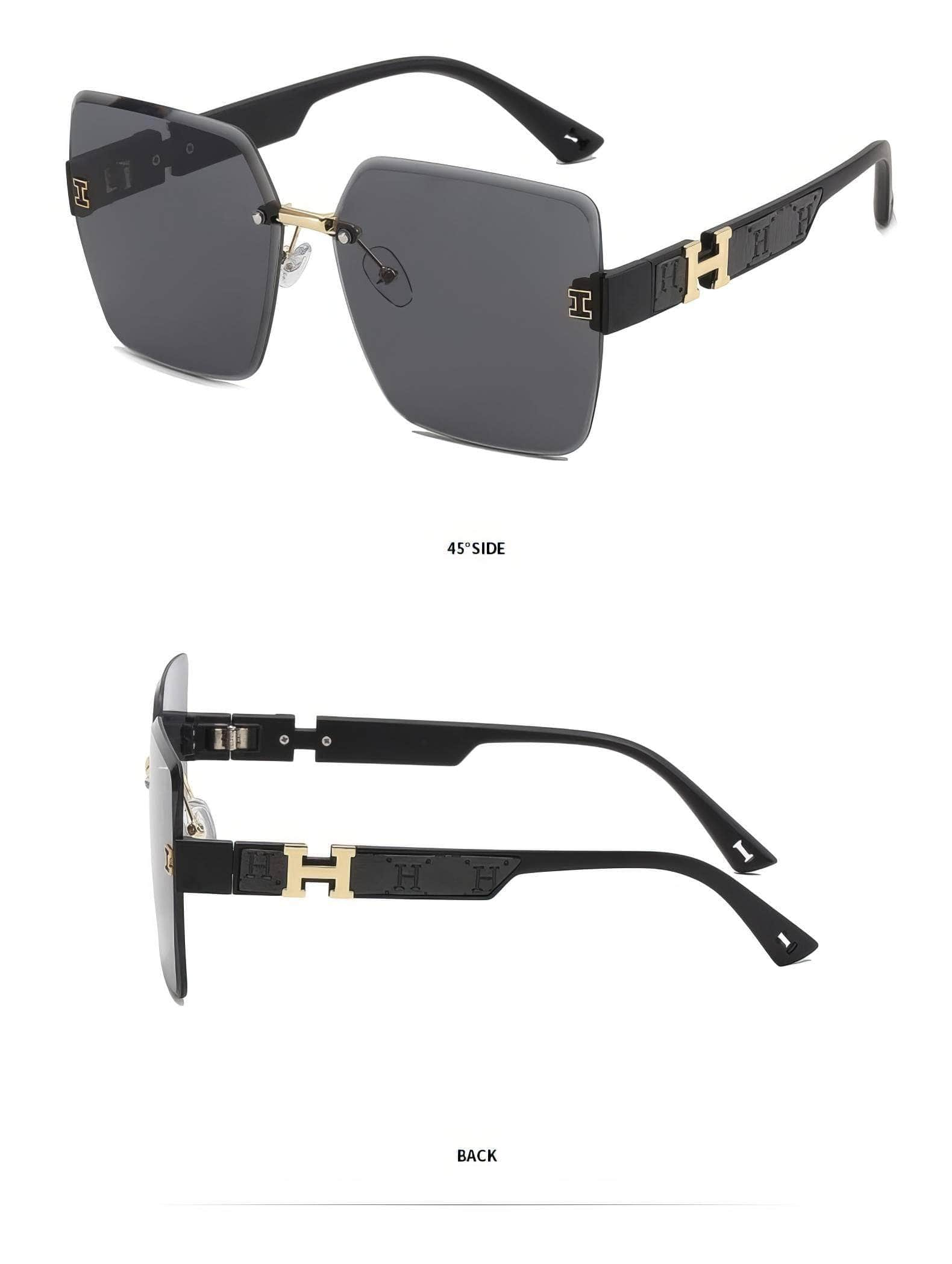 Classic Oversize Square Sunglasses