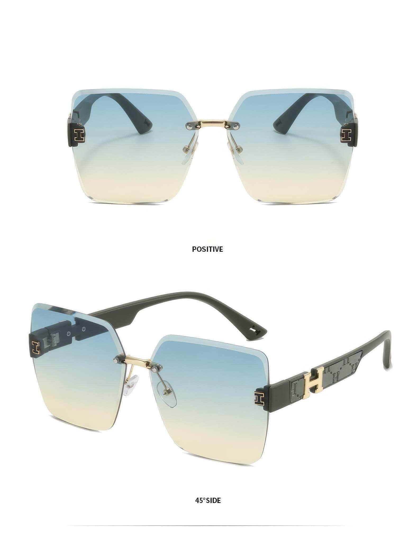 Classic Oversize Square Sunglasses