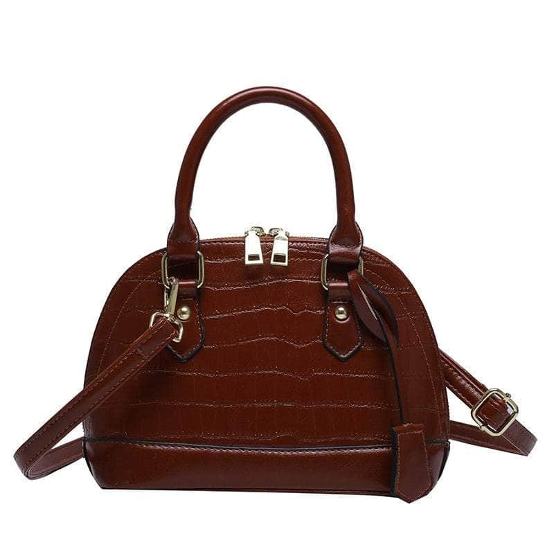 Classy Microfiber Leather Crossbody Handbag