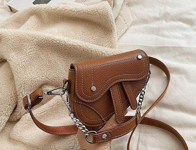 Classy Saddle Leather Bag