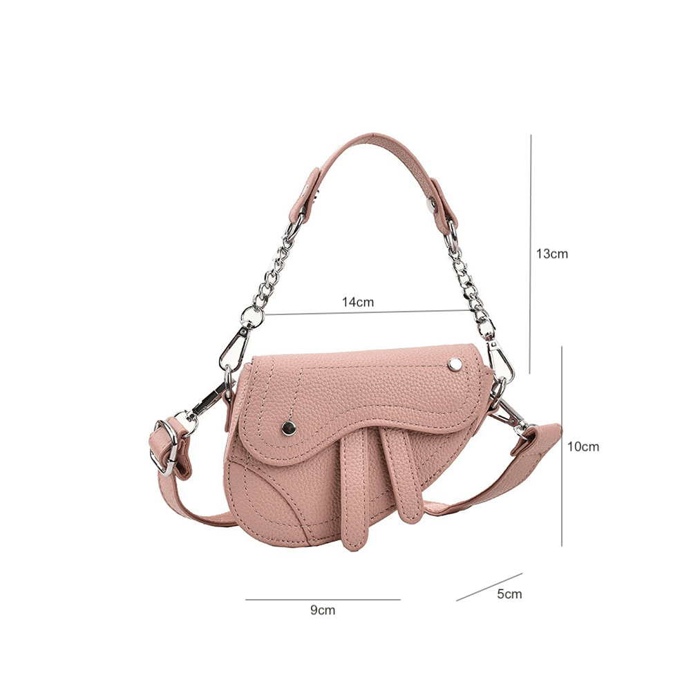 Classy Saddle Leather Bag