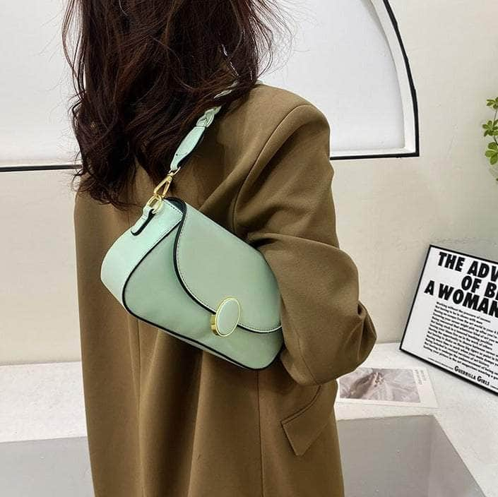 Cute Flap Crossbody Shoulder Leather Handbag