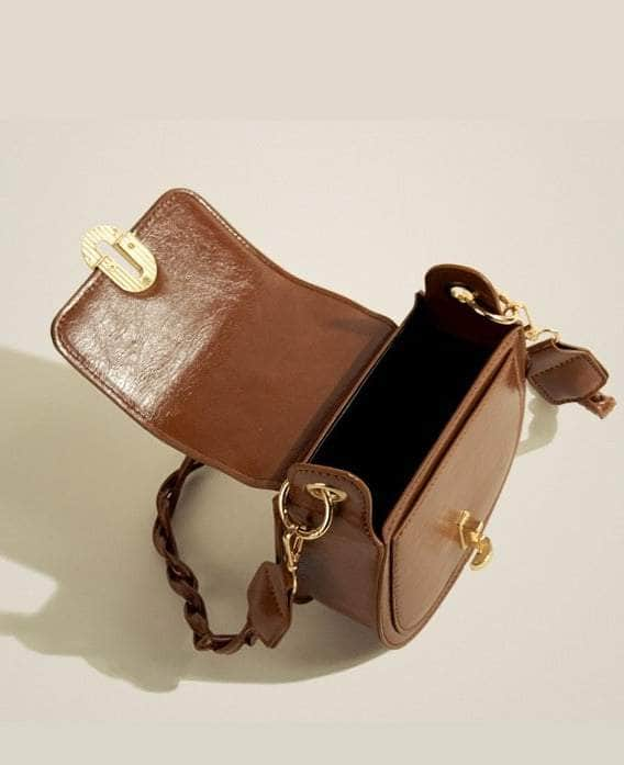 Cute Leather Satchel Crossbody Purse