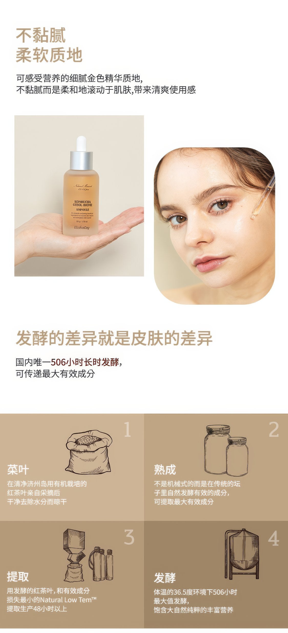 Elishacoy Kombucha Gyeol Biome Ampoule