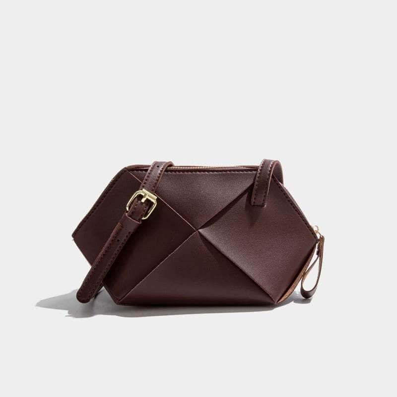 Exquisite One-Side Shoulder Crossbody Leather Bag