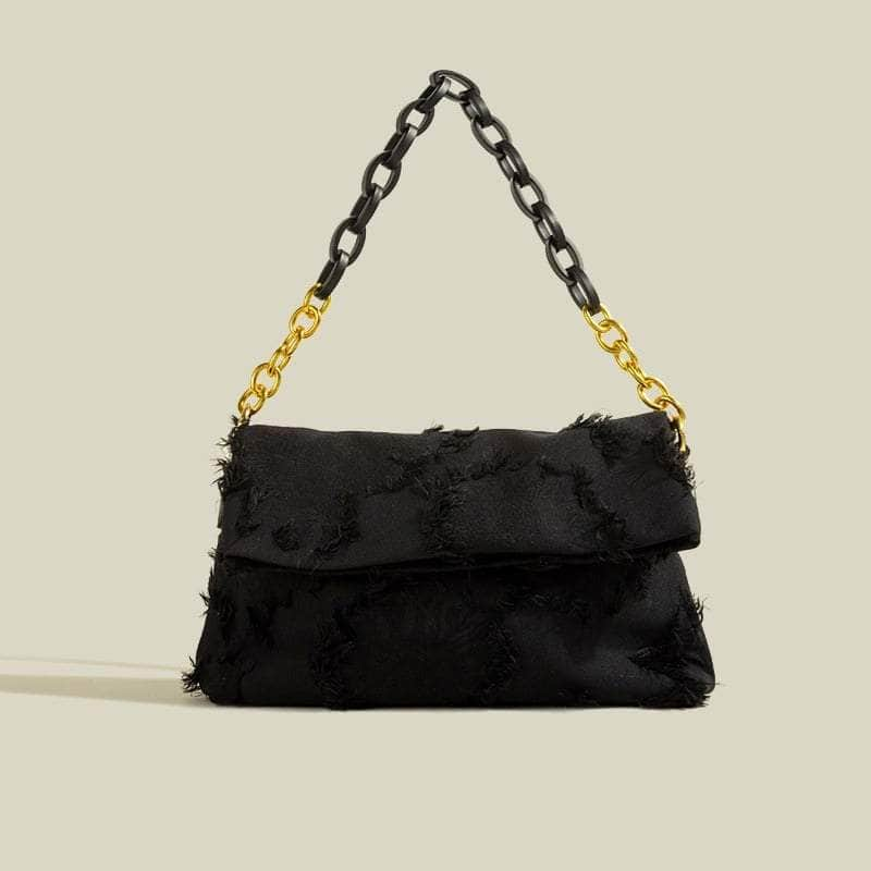 Fashionable Fringed Shoulder Bag