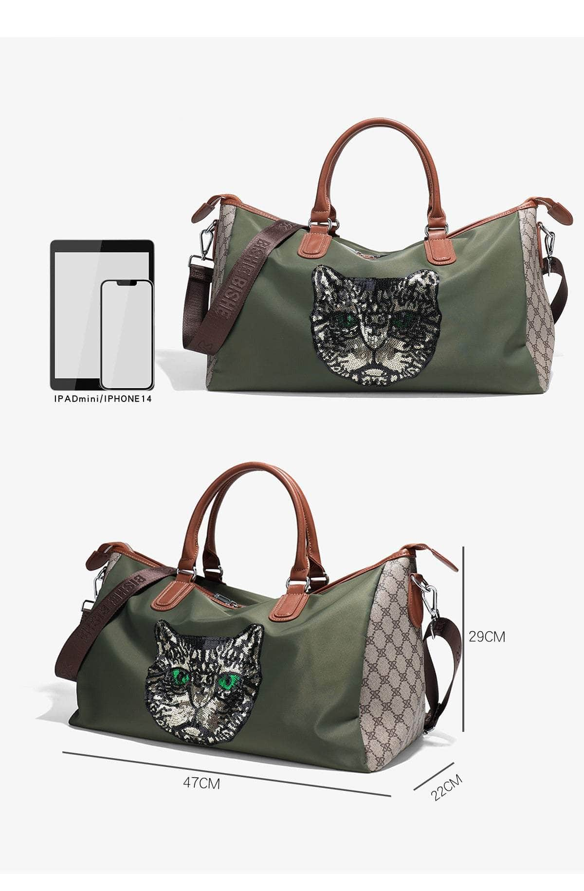 Feline Design Carryall Bag