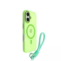 Frosted Translucent MagSafe Silicone iPhone Case