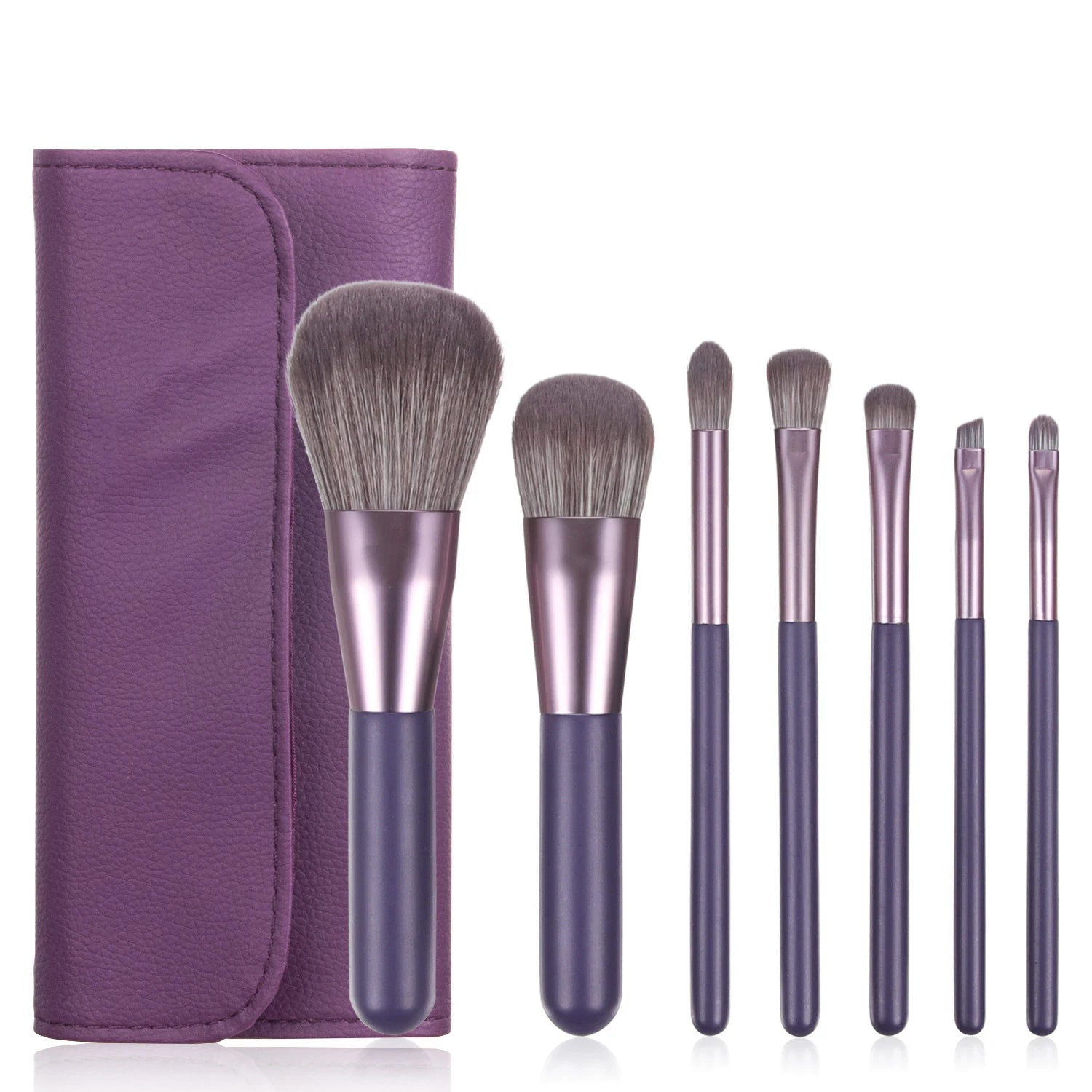 High-End Professional Makeup Brushes Set: Blush, Powder, Eyeshadow, Eyebrow, Foundation - Beauty Makeup Tools in a Stylish Bucket brush with bag 1