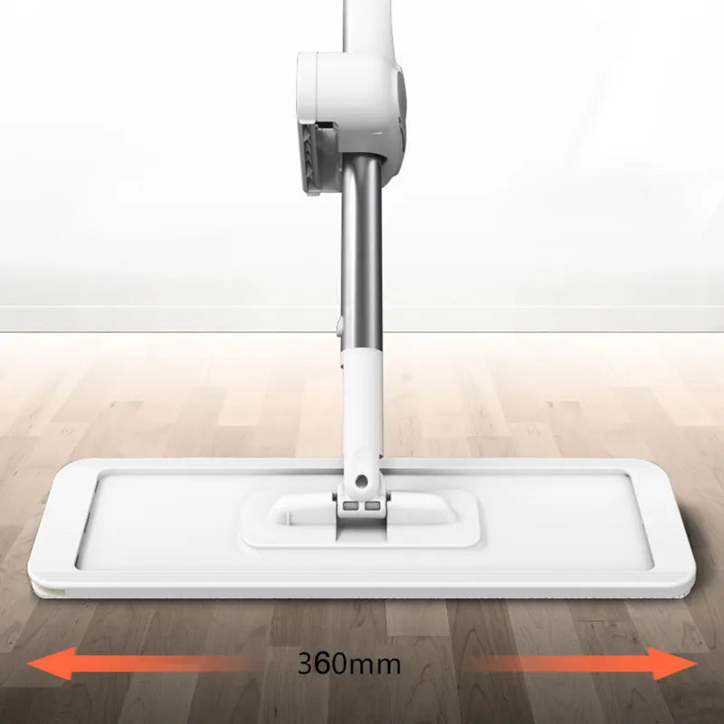 Magic Spin Mop: 360° Rotation for Easy Floor Cleaning