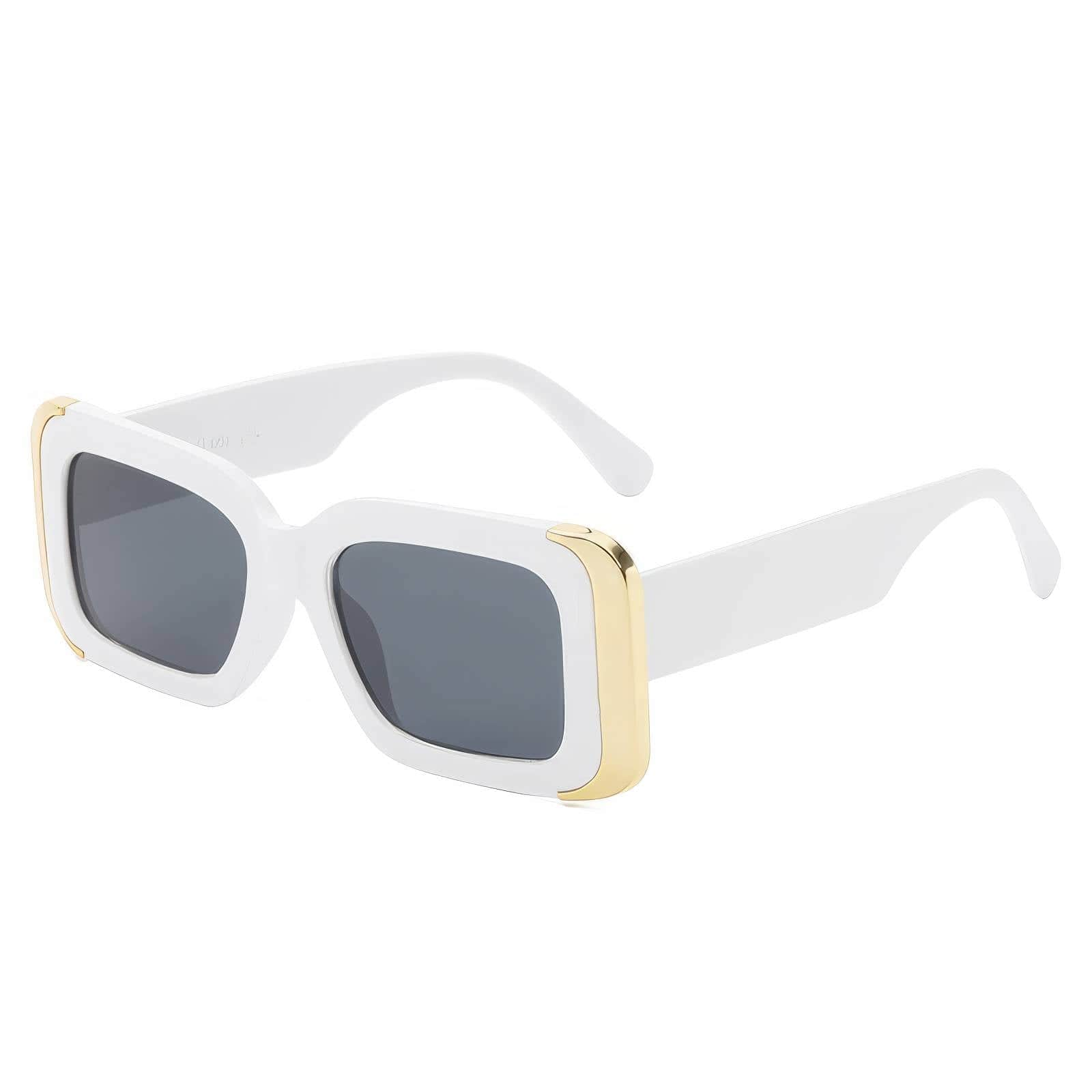 Luxurious Granite Marble Thick Sunglasses